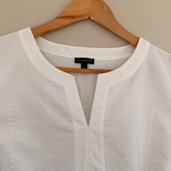 Talbots White Top - Picture 4 of 7